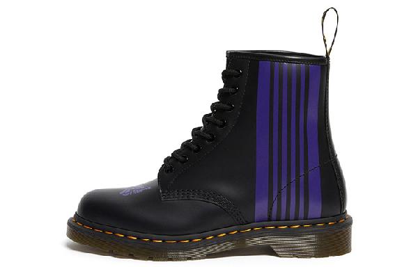 Needles x Dr. Martens 1460 Black Purple