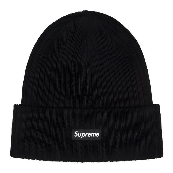 Supreme Overdyed Beanie Black