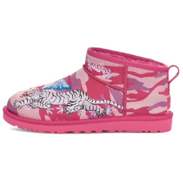 PALACE x UGG Classic Ultra Mini Pink