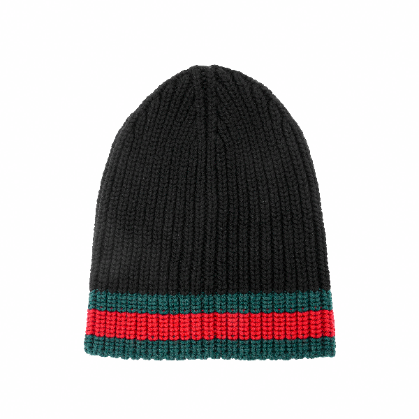 Gucci Web Knit Beanie