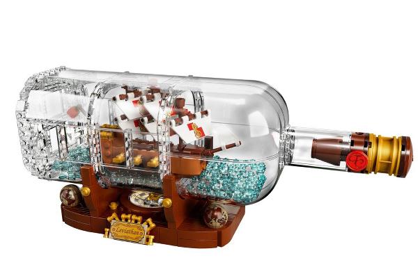 LEGO Ideas Ship in a Bottle 21313