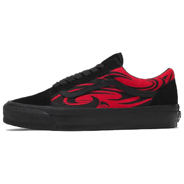Vans Old Skool Black Red