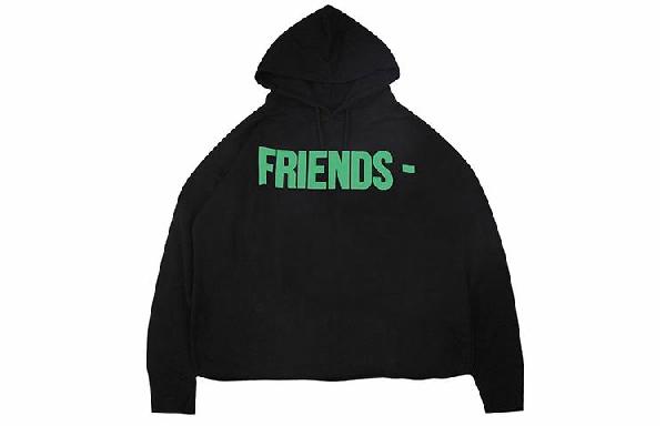 VLONE Friends Hoodie Black