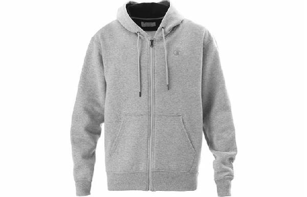 Champion Hoodie Jacket Light Grey