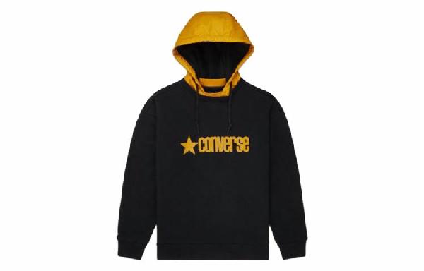 Converse Logo Hoodie Black