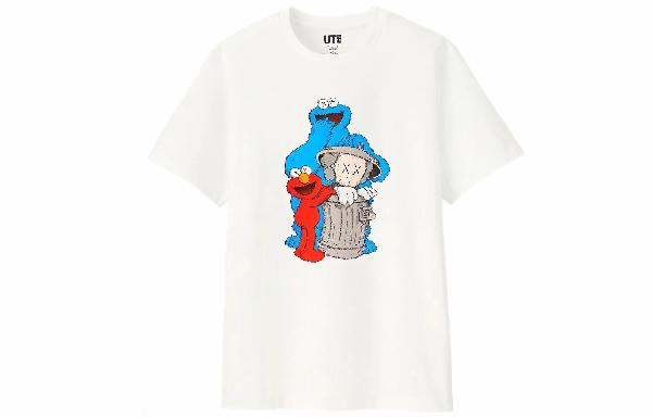 UNIQLO x SESAME STREET x KAWS T-Shirt White