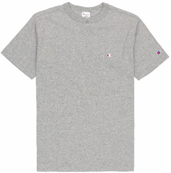 Champion Logo T-Shirt Light Grey