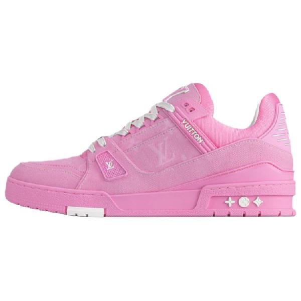 Louis Vuitton Trainer Low Pink