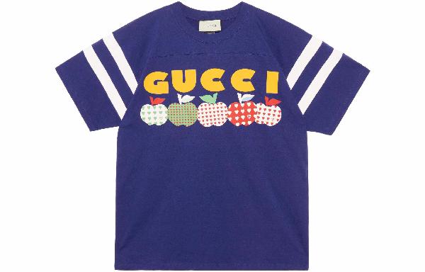 Gucci Valentine's Special FW21 T-Shirt Blue