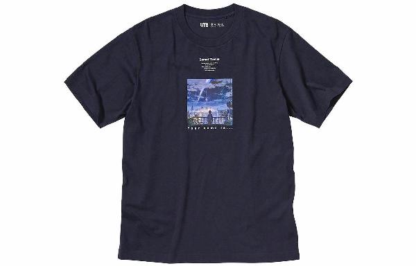 UNIQLO x Makoto Shinkai SS23 Navy T-Shirt