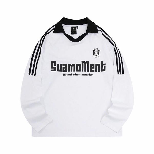 Suamoment V-Neck Long Sleeve Tee