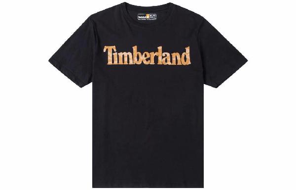 Timberland Letter Loose Crew Tee Black