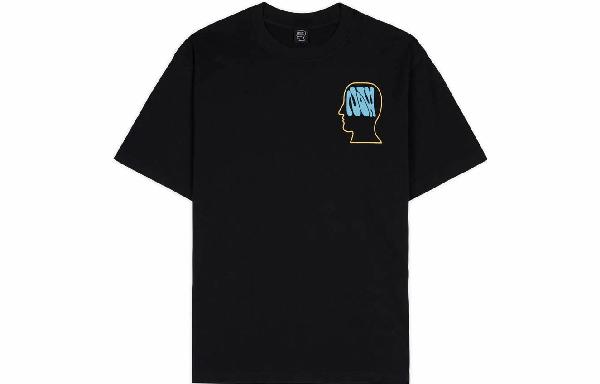 Brain Dead FW23 THE NOW MOVEMENT T-SHIRT - BLACK T