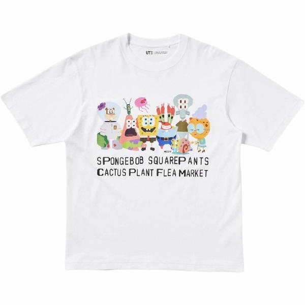 UNIQLO x CPFM x SpongeBob Tee White