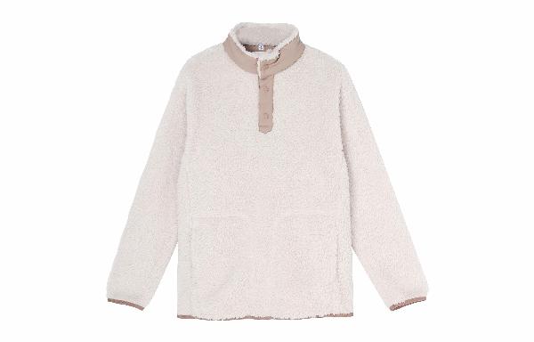 UNIQLO x White Mountaineering Fleece Pullover Beige