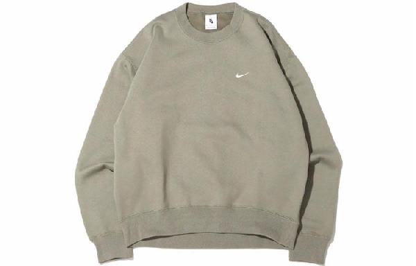 Nike Lab Fleece Crew Olive