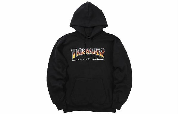 Thrasher Hoodie Black