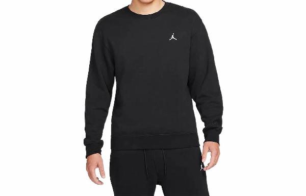 Jordan Logo Crewneck Sweatshirt Black
