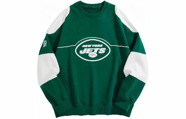 PEACEBIRD MEN x NFL Pullover Sweatshirt Green
