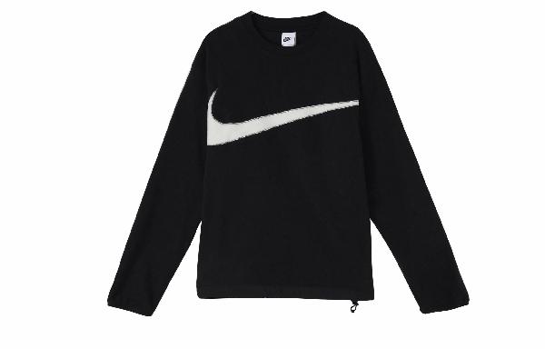 Nike As M Nk Club+ Fleece Crew Black