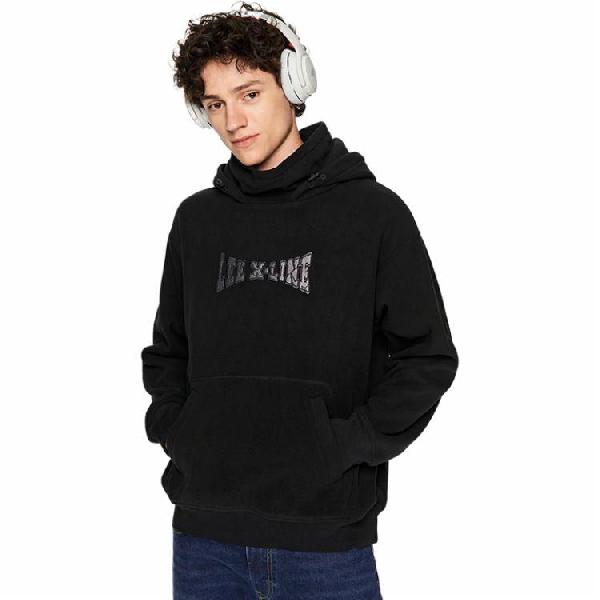 Lee FW23 Fleece Hoodie Black
