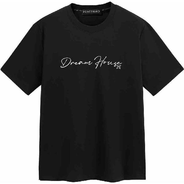PEACEBIRD MEN Daria Song Tee Black