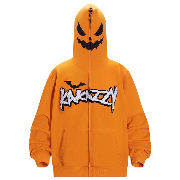 KAKAZZY Oversize Pumpkin Hoodie
