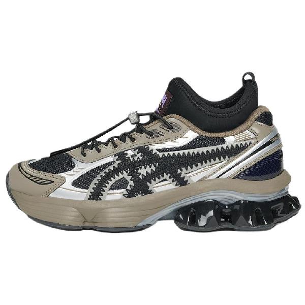 NANUSHKA Asics GEL-KINETIC FLUENT Black Brown