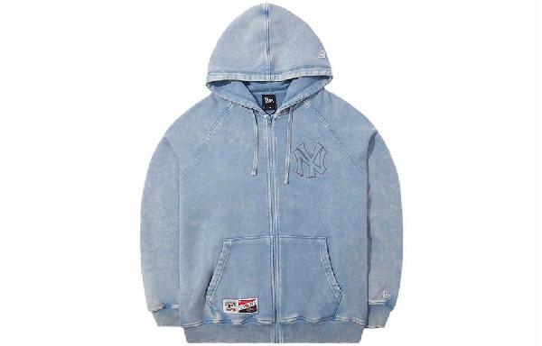 New Era x MLB Yankees Logo Hoodie Denim Blue