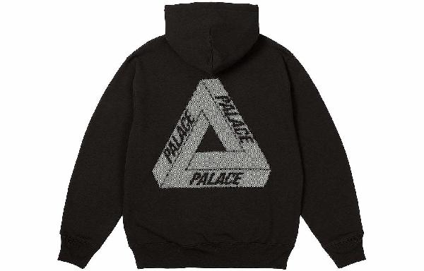 Palace SS24 Bit Grippy Tri-Ferg Hood Black