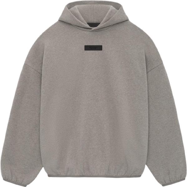 Fear of God Essentials SS24 Hoodie Heather Grey