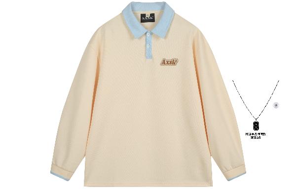 A.X.S.K Dopamine Colorblock Polo Shirt