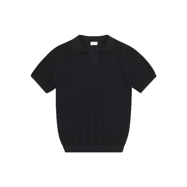 ZINGCHEN Pima Cotton Waffle Polo