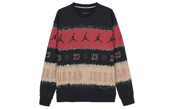 Jordan Essentials Holiday Logo Crewneck Sweatshirt