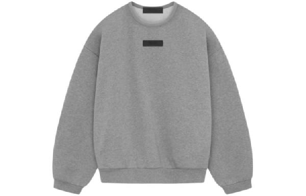 Fear of God Essentials SS24 Crewneck Sweater Dark Heather Oatmeal