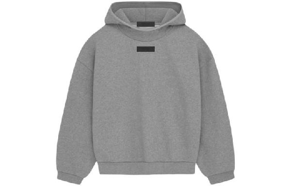 Fear of God Essentials SS24 Hoodie Dark Heather Oatmeal