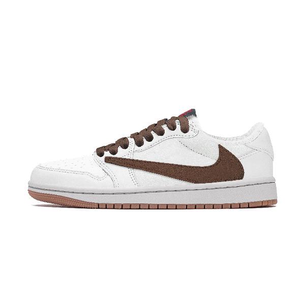 Travis Scott x Air Jordan 1 Low "White Brown"