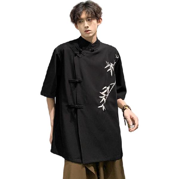 MIIRACER Embroidered Bamboo Shirt