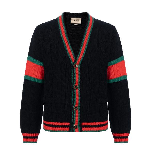 Gucci V-Neck Knit Sweater