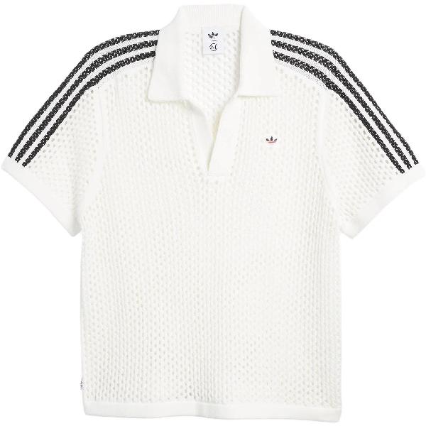 adidas x CLOT FW24 Polo Shirt White