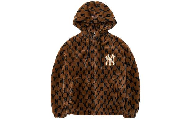 MLB Retro Logo Jacket Brown