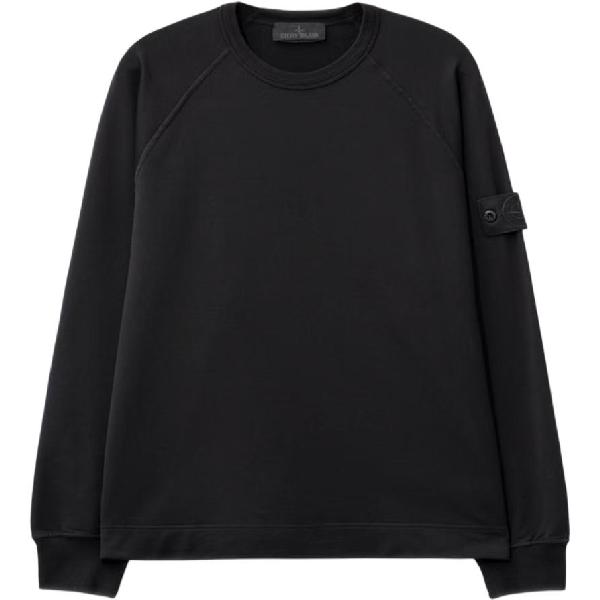 Stone Island Ghost Pieces Black Label Sweatshirt