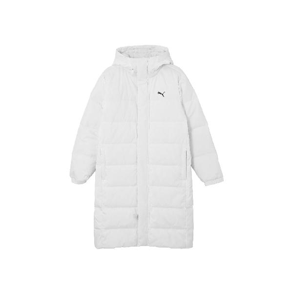 PUMA Long Down Coat White