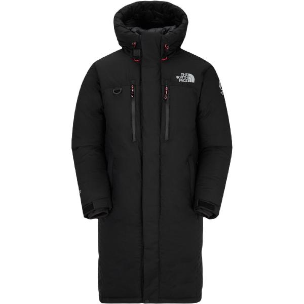 The North Face Logo Embroidered Hooded Down Jacket