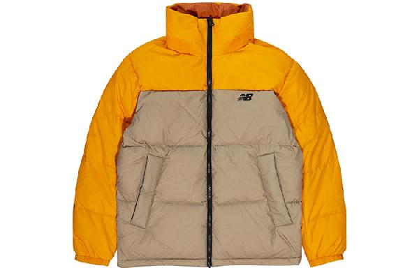 New Balance Reversible Hooded Down Jacket Yellow