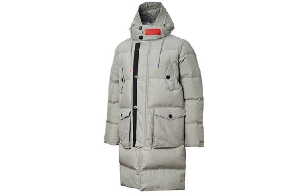 Puma x ATTEMPT Hooded Down Jacket Grey
