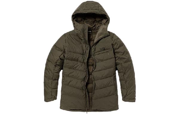 The North Face 550 Hoodie Down Jacket Green