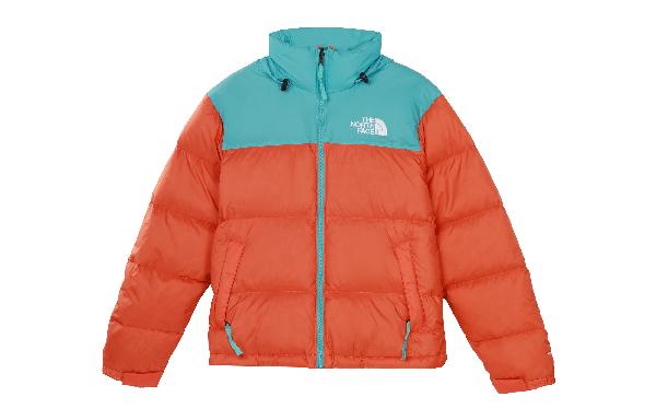 The North Face 1996 Retro Nuptse Blue Orange