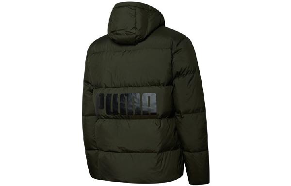 Puma Logo Hoodie Down Jacket