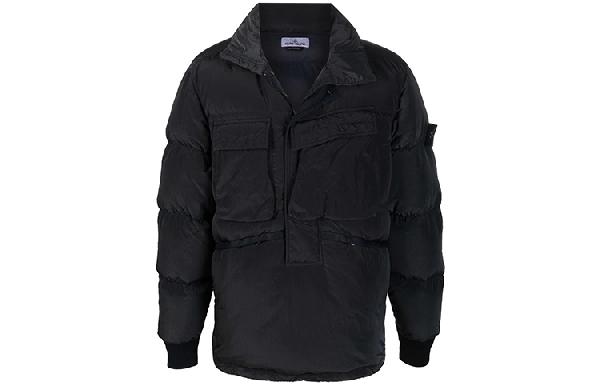 Stone Island Down Jacket Anthracite